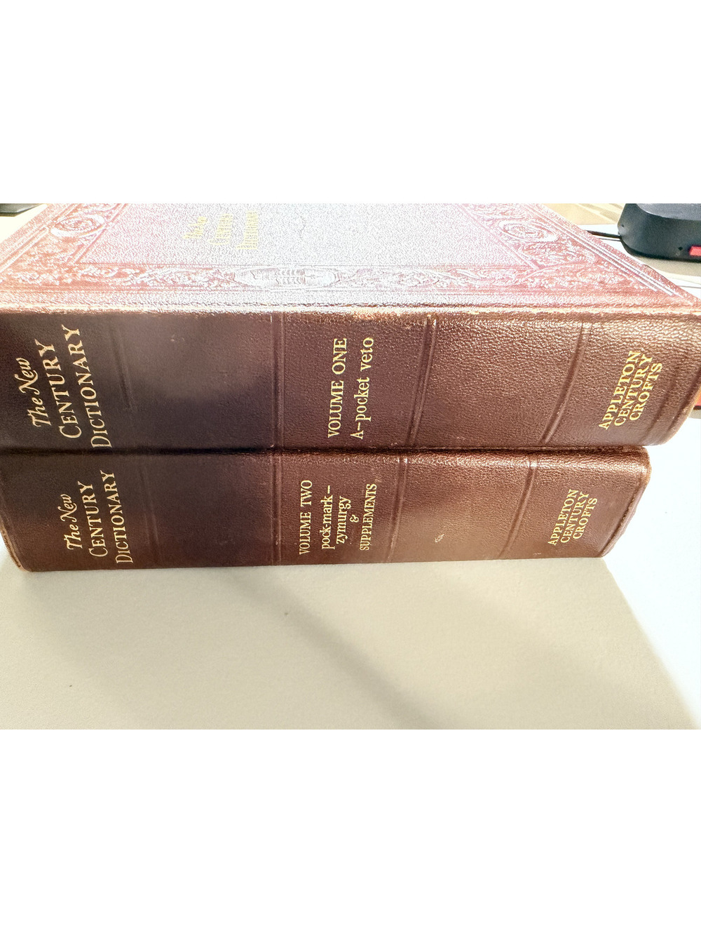 The New Century Dictionary of the English Language - Volumes One & Two